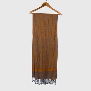 Pashmina Women’s Pashmina/ Silk Golden Brown Scarf